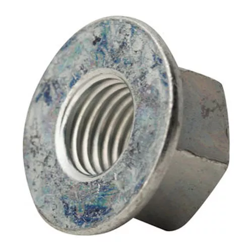 1/4-28 Hex Flange Nut For 1/2″ Wrench | Non-Serrated