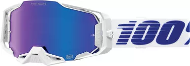 100% Armega Izi HiPER Blue Mirror Goggles