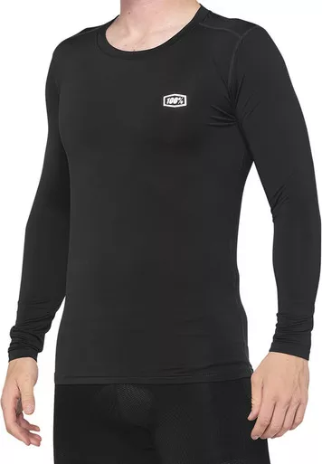 100% Basecamp Jersey Long-Sleeve Black