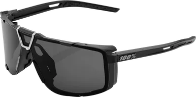 100% Eastcraft Sunglasses Matte Black sizeSmoke