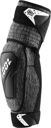 100% Fortis Elbow Guards Gray Black