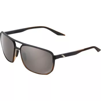 100% Konnor Sunglasses Brown sizeSilver Mirror