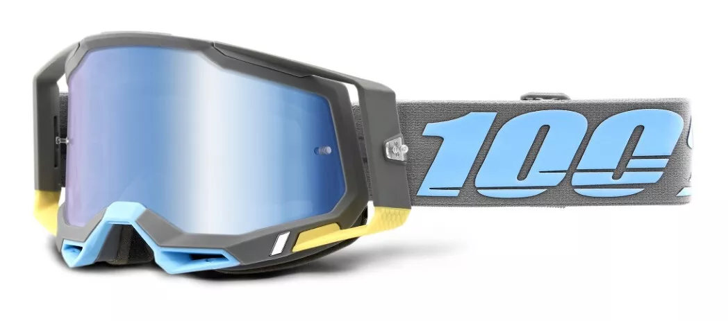 100% Racecraft 2 Goggles – Mirrored Lens – Closeout