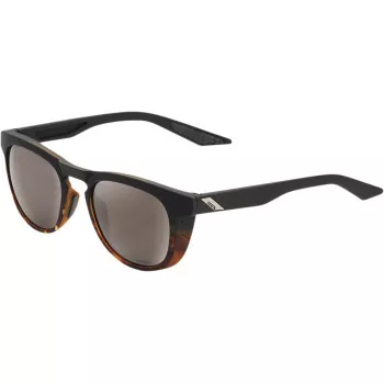 100% Slent Sunglasses Black sizeSilver Mirror