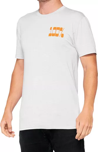 100% Trona Tech T-Shirt Chalk
