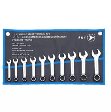10PC STUBBY WRENCH SET
