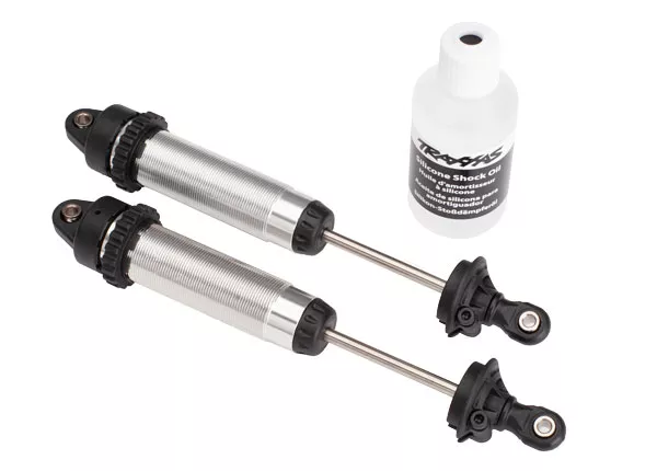 134mm Aluminum GTR Shocks (Fully Assembled w/o Springs) (Front, Threaded) (2)