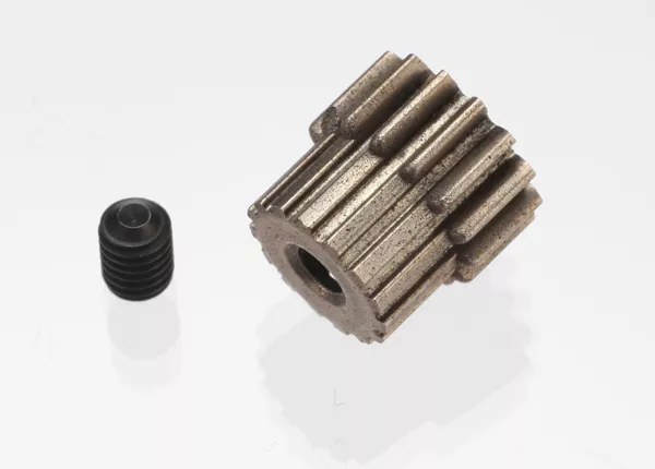 15-T Pinion Gear (48 Pitch, 2.3mm Shaft)/ Set Screw