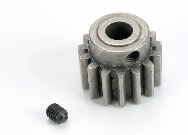 15-Tooth Hardened Steel Gear & Set Screw