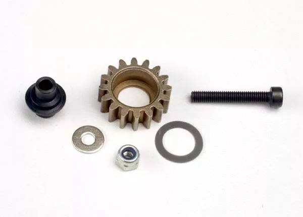 16T Steel Idler Gear with Shaft & HW