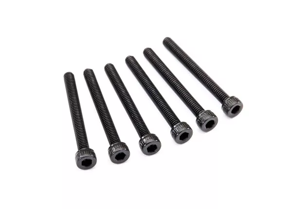 2.5x32mm Cap-Head Machine Screws (Hex Drive) (6)