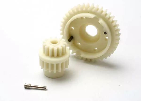 2-Speed Standard Ratio Gear Set (2nd Speed Gear 39T, 13T-17T Input Gears, Hardware)
