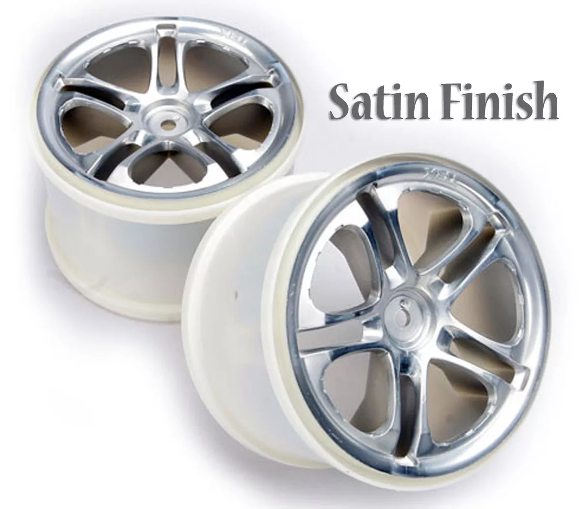 3.8" SS (Split Spoke) Wheels (2) (Fits Revo/Maxx series) - Chrome or Satin