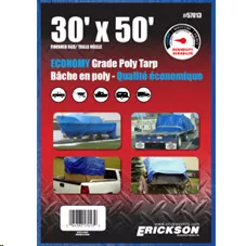 30X50 BLUE POLY TARP