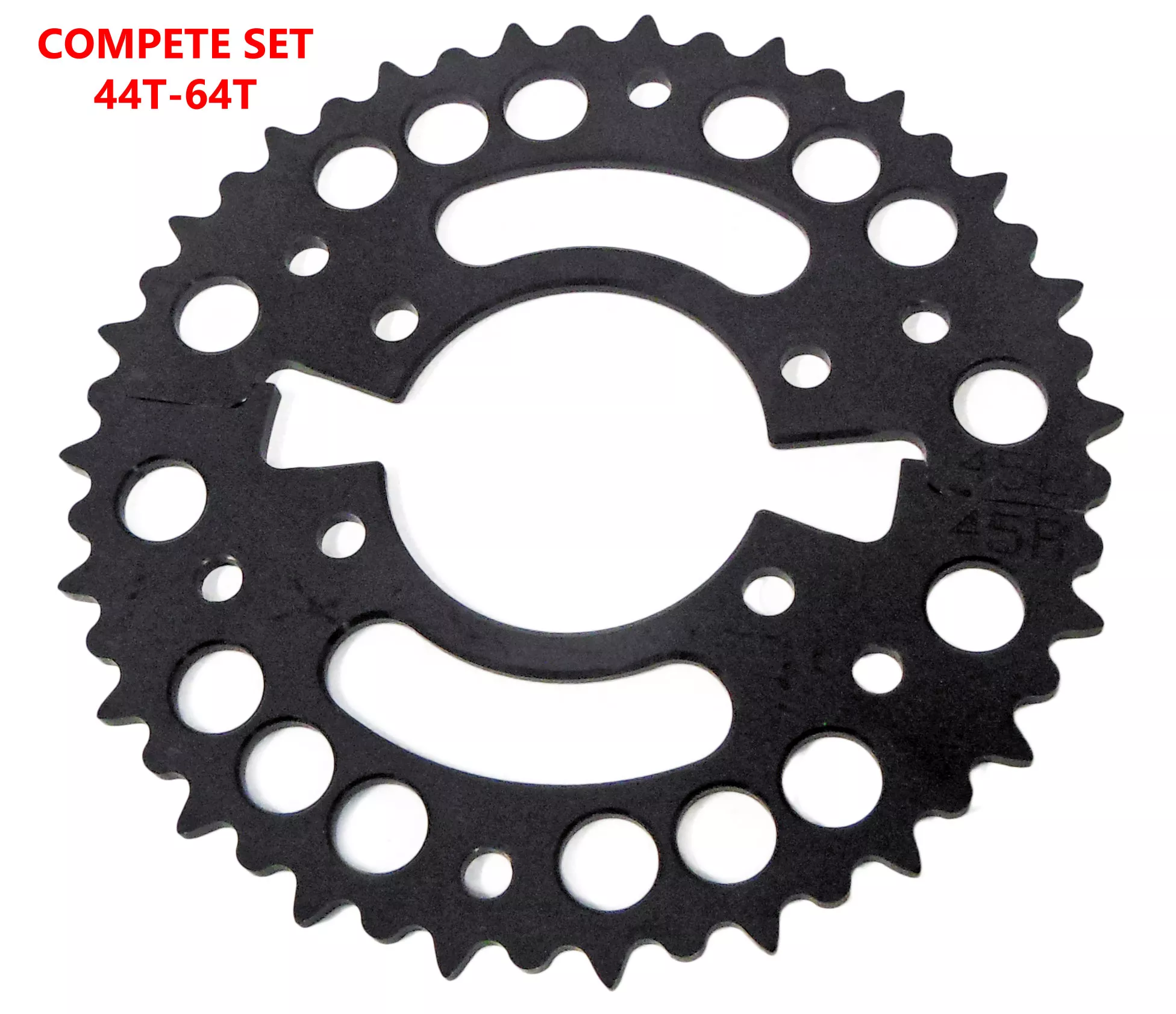 #35 Mini Split Sprocket (Complet Set: 44T-64T) Aluminum| Mini Gear