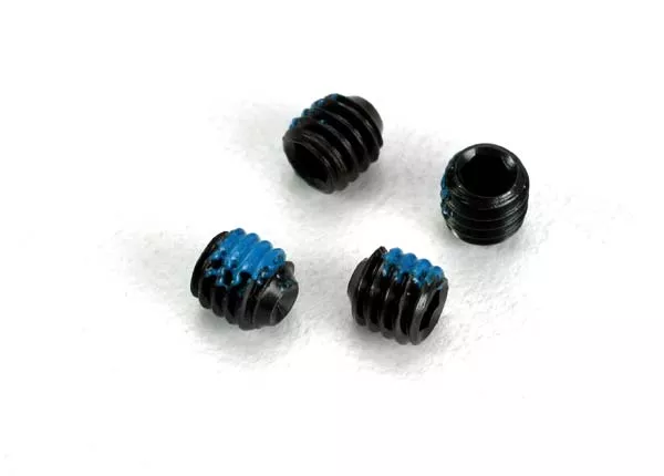 4mm Set (Grub) Screws (6) with Threadlock