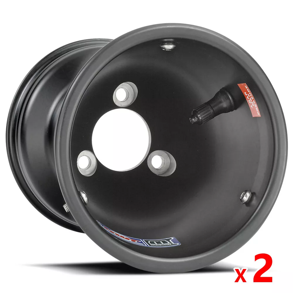 5" Douglas Solid European M-Series Kart Wheel (Set of 2) Magnesium | 58mm Bolt Circle