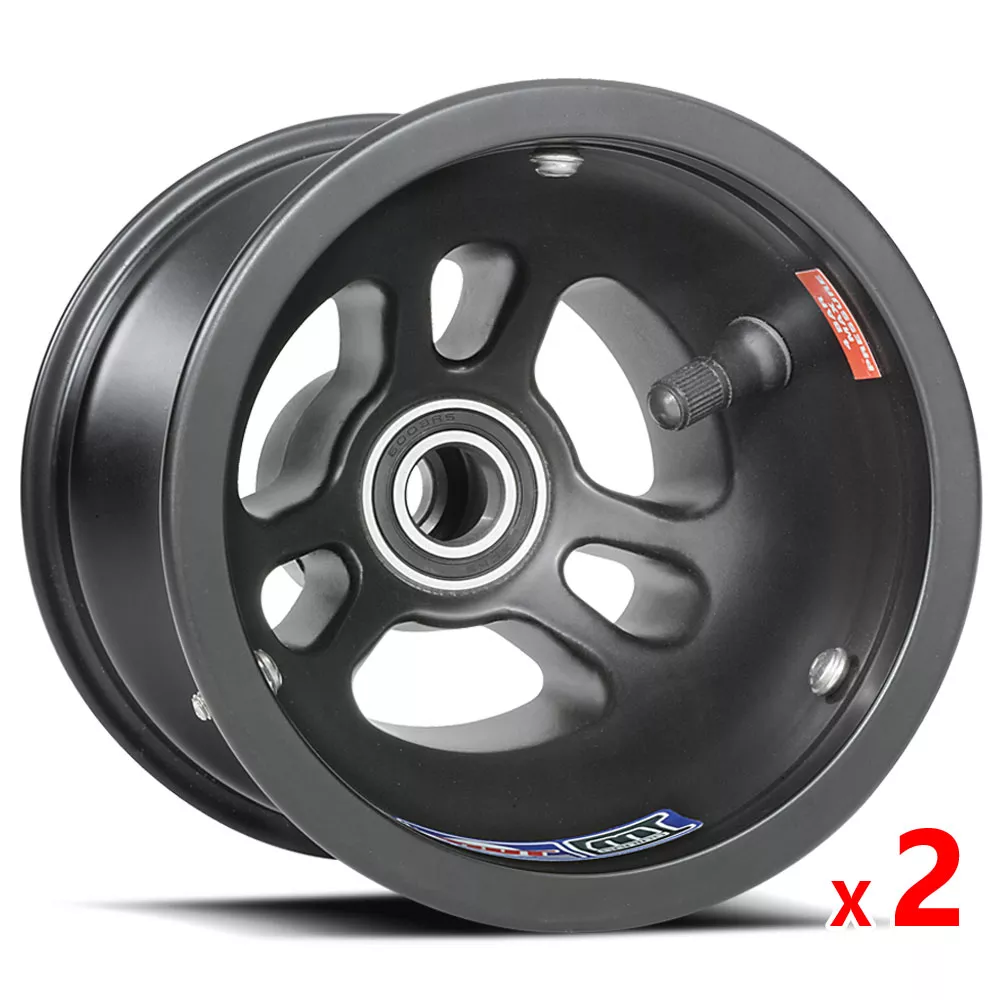 5" Douglas Vented M-Series Kart Wheel (Set of 2) Magnesium | 17mm ID Bearing