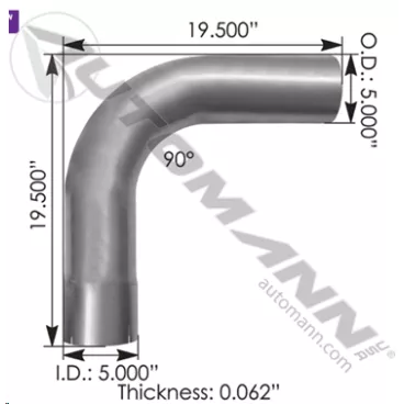 5" EXHAUST ELBOW