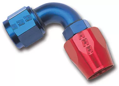 #6 90 Deg Hose End 610160