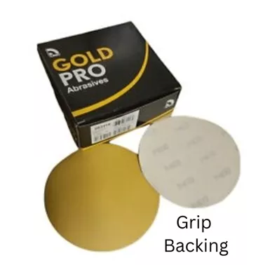 6" VELCRO P600 GOLD-50PK