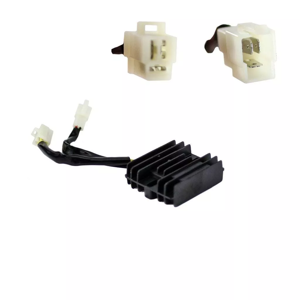 6-Wire / 2-Plug Voltage Regulator Rectifier