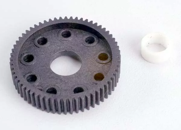 60-Tooth Differential Gear /PTFE-Coated Differential Bushing