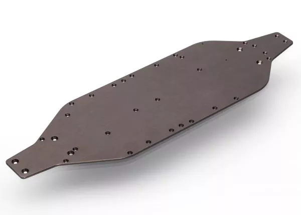 6061-T6 Aluminum Chassis (Dark Titanium Anodized)