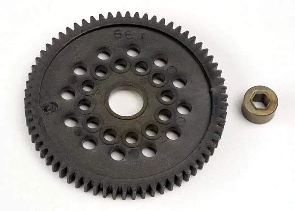 66-Tooth Spur Gear (32-Pitch) with Bushing