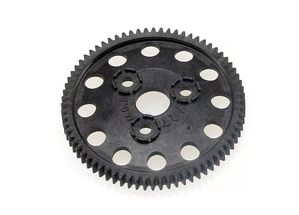 72-T Spur Gear (0.8 Metric Pitch, compatible with 32 Pitch)