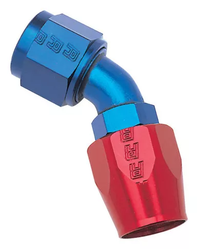 #8 45 Deg Hose End 610100