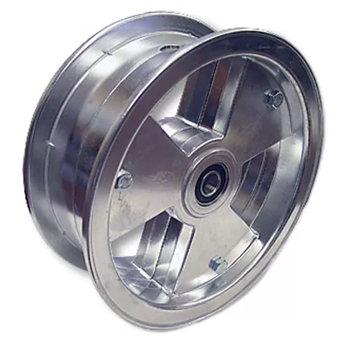8" x 3" Tri-Star Floater Wheel Aluminum | 5/8" or 3/4" Bearing
