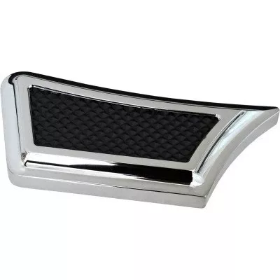 Accutronix FLBP-IC Chrome Instigator Rear Brake Pedal Cover Harley 99-Up