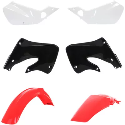 Acerbis Honda CR250R 1997-1999 Standard Replacement Body Kit - '99 Red/White/Black - Honda