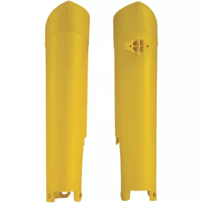 Acerbis Husqvarna FE 350 S 2014-2015 Lower Fork Covers for Inverted Forks - Yellow