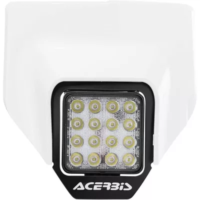 Acerbis Husqvarna FE 350 S 2020-2021 Headlight - VSL - White - Husqvarna/KTM