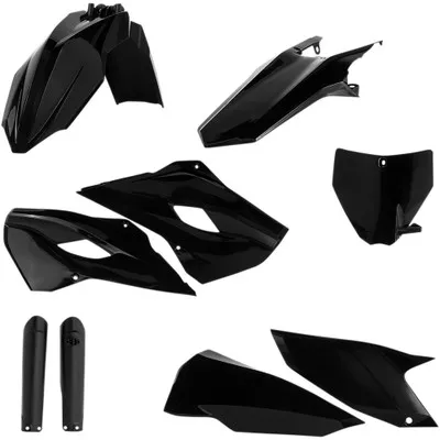Acerbis Husqvarna TC 125 2015 Full Replacement Body Kit - OE Black - Husqvarna