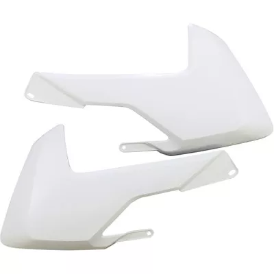 Acerbis Husqvarna TC 85 2018-2021 Radiator Shroud – OEM White – Husqvarna