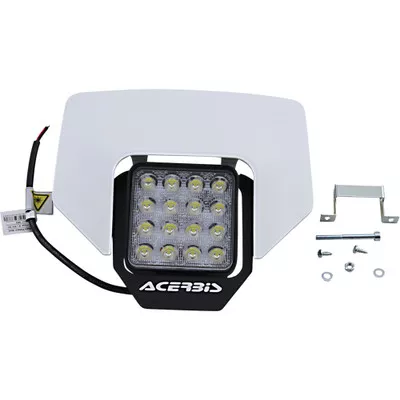 Acerbis Husqvarna TE 300 2017-2019 Headlight - VSL - White - Husqvarna