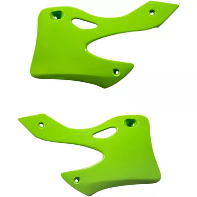 Acerbis Kawasaki KX 250 1999-2002 Radiator Shrouds - Green - KX