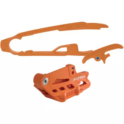 Acerbis KTM 125 XC-W 2012-2016 Chain Guide and Slider Kit - KTM - Orange