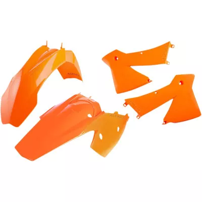 Acerbis KTM 200 SX 2003 -2004 Standard Replacement Body Kit - '04 OE Orange
