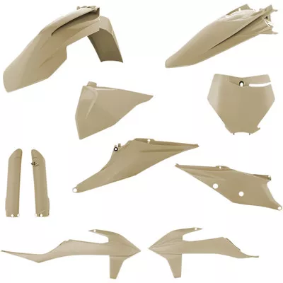 Acerbis KTM 250 XC TPI 2021 Full Replacement Plastic Kit - Desert Eagle - KTM
