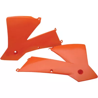 Acerbis KTM 380 SX 2001-2002 Radiator Shrouds - Orange - KTM