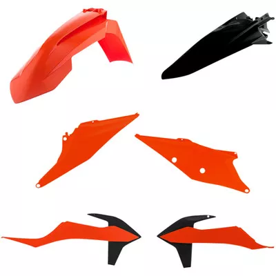 Acerbis KTM 450 EXC-F 2020-2021 Standard Replacement Body Kit - Red - XCF/XCW