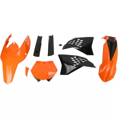 Acerbis KTM 450 SX 2007-2010 Full Replacement Body Kit - OE Orange/Black