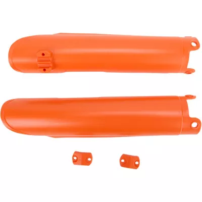 Acerbis KTM 65 SX 2000-2007 Lower Fork Covers for Inverted Forks – KTM Orange