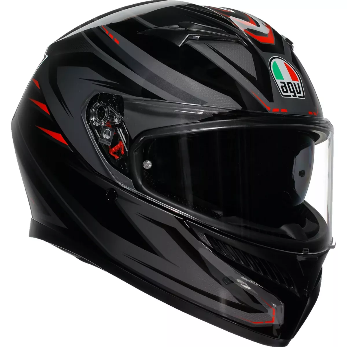 AGV K3 Syth Helmet – Black/Red