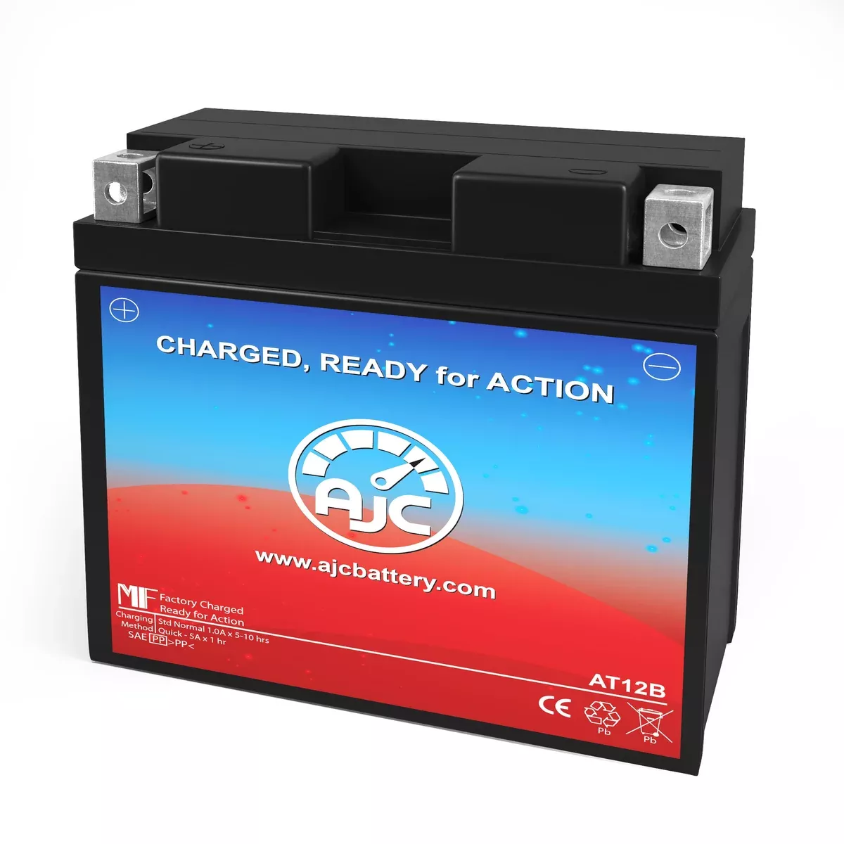 AJC Battery Compatible with Ducati 848 EVO 848CC Motorcycle Battery (2011-2013)