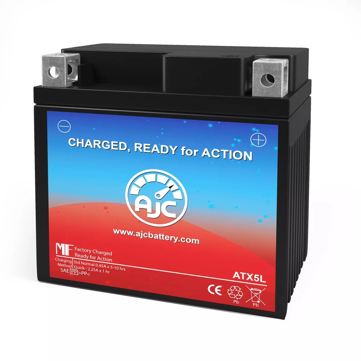 AJC Battery Compatible with Husqvarna FE250 250CC Motorcycle Battery (2016-2017)